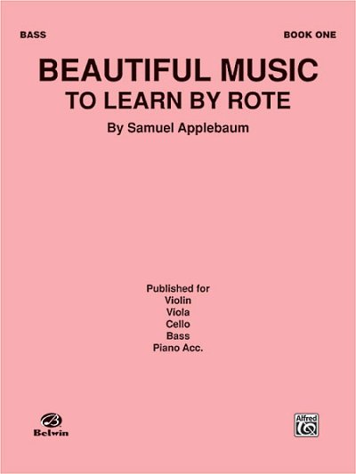 S. Applebaum: Beautiful Music to Learn by Rote, Book I, Kb