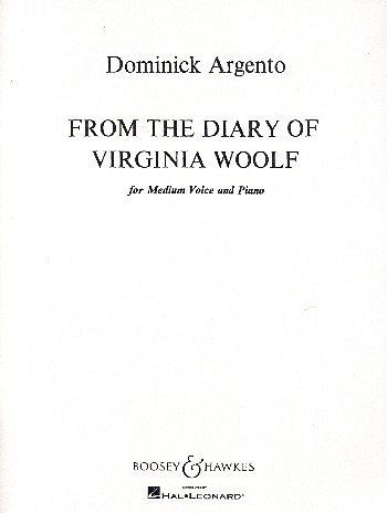 D. Argento: From The Diary Of V Woolf, GesMKlav