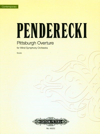 K. Penderecki: Pittsburgh Overture, Blaso (Part.)