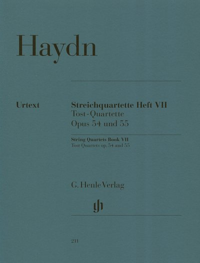 J. Haydn: Streichquartette op. 54 & 55 Heft VII (Stsatz)