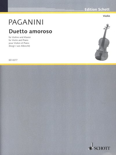 N. Paganini: Duetto amoroso, VlKlav (KlavpaSt)