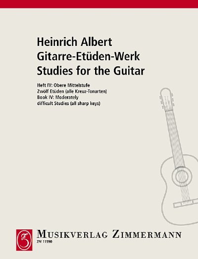 DL: H. Albert: Gitarre-Etüden-Werk, Git
