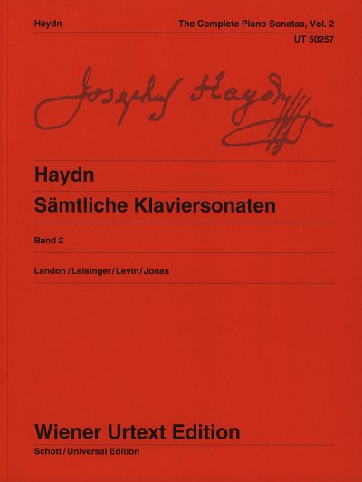 J. Haydn: Saemtliche Klaviersonaten 2, Klav