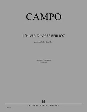 R. Campo: Les Saisons françaises - L'Hiver d'a, Stro (Part.)