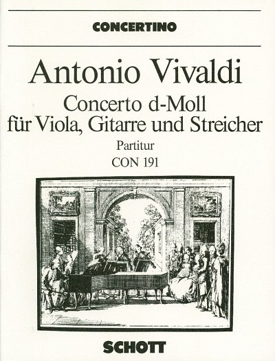 A. Vivaldi: Concerto d-Moll RV 540 / PV 266  (Part.)