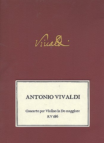 A. Vivaldi: Concerto per Violino in Do maggiore, VlStrBc