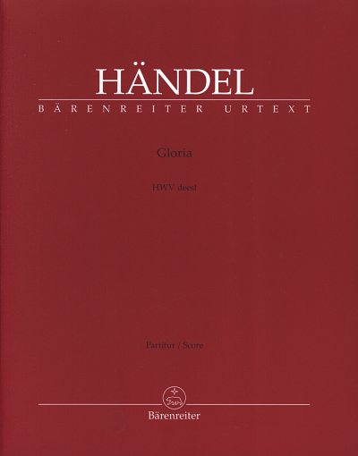 G.F. Händel: Gloria, GesS2VlBc (Part)