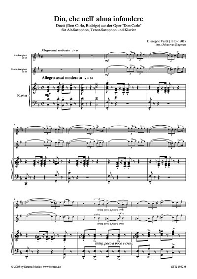 DL: G. Verdi: Dio, che nell' alma infondere Duett aus der Op