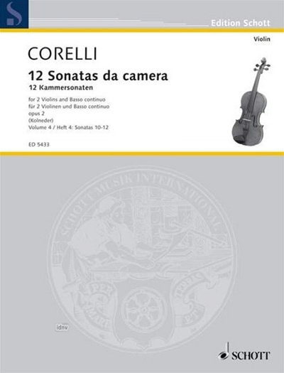 A. Corelli: 12 Kammersonaten op. 2 Band 4