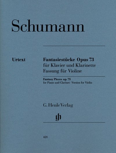 AQ: R. Schumann: Fantasiestücke für Klavier u, VlKl (B-Ware)