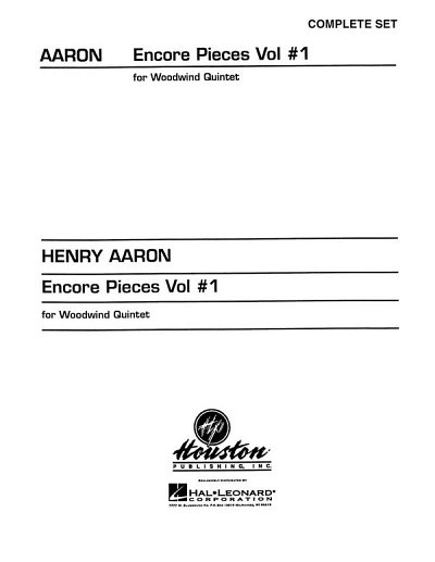 Encore Pieces for Woodwind Quintet - Volume 1, 5Hbl (Pa+St)