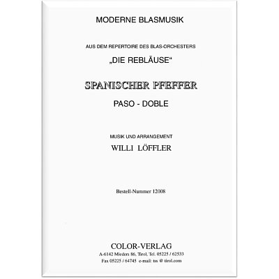 W. Löffler: Spanischer Pfeffer, Blaso (Dir+St)