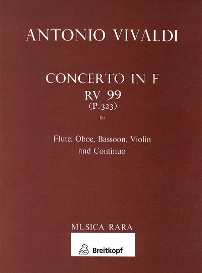 A. Vivaldi: Concerto F-Dur Rv 99 P 323
