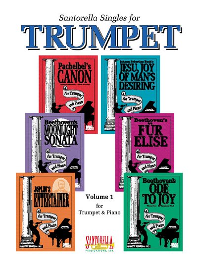 Santorella Singles For Trumpet, TrpKlav (Bu)