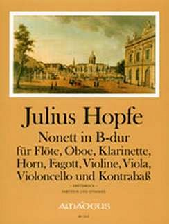 Hopfe Julius: Nonett B-Dur