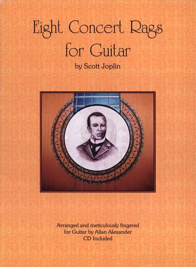 S. Joplin: Eight Concert Rags, Git (+CD)