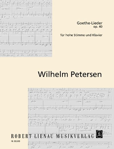 DL: W. Petersen: Goethe-Lieder, GesHKlav