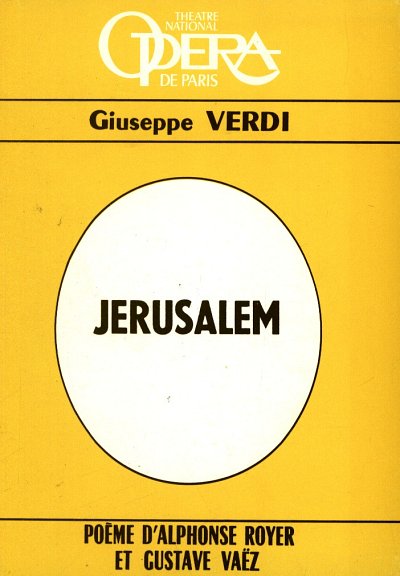 AQ: G. Verdi: Jerusalem Libretto (B-Ware)
