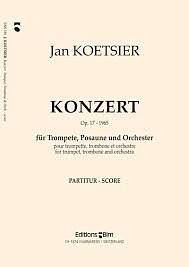 J. Koetsier: Konzert op. 17, TrpPosOrch (Part.)