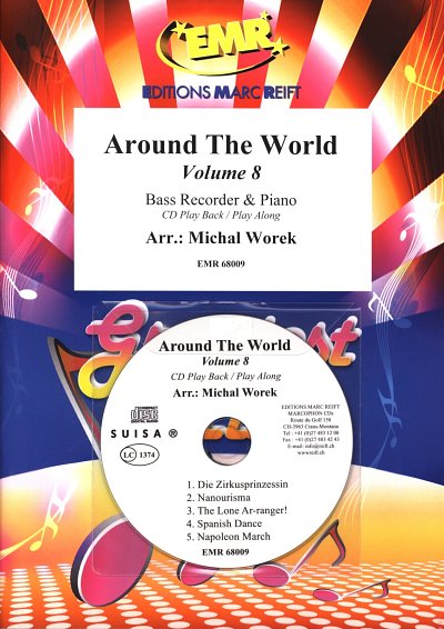 M. Worek: Around the World  8, BbflKlav (+CD)