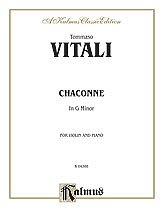 T.A. Vitali y otros.: Vitali: Chaconne in G Minor