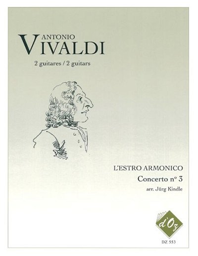 A. Vivaldi: L'Estro Armonico, Concerto no 3, RV, 2Git (Sppa)
