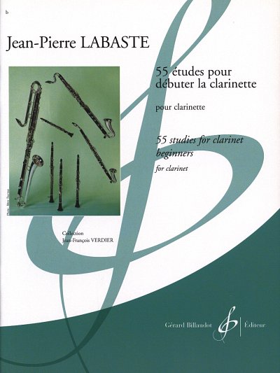 J. Labaste: 55 Études pour débuter la clarinette, Klar(B)