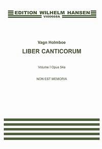 V. Holmboe: Liber Canticorum I