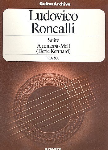 Roncalli, Ludovico Conte: Suite a-moll