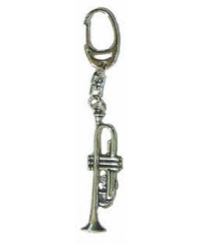 Schlüsselanhänger - Trompete , Trp (Schlüsselanh) (silber)