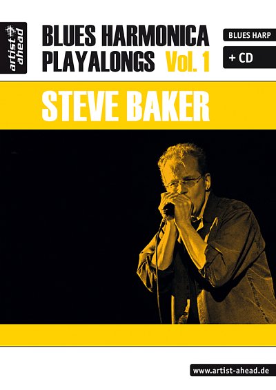 S. Baker: Blues Harmonica Playalongs 1, Muha (+CD)