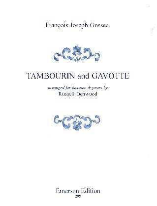Tambourin And Gavotte, GchKlav (Part.)