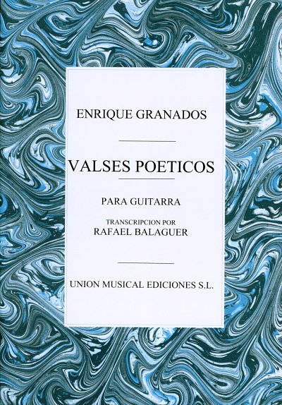 Valses Poeticos (balaguer) Guitar, Git