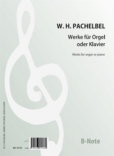 P.(.W. Hieronymus: Werke für Orgel oder Klavier, Klav/Org