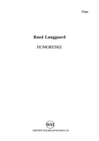 R. Langgaard: Humoreske / Humoresque