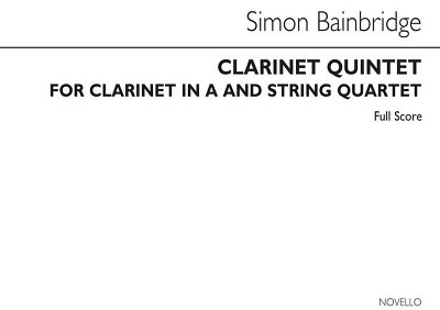 S. Bainbridge: Clarinet Quintet (Part.)