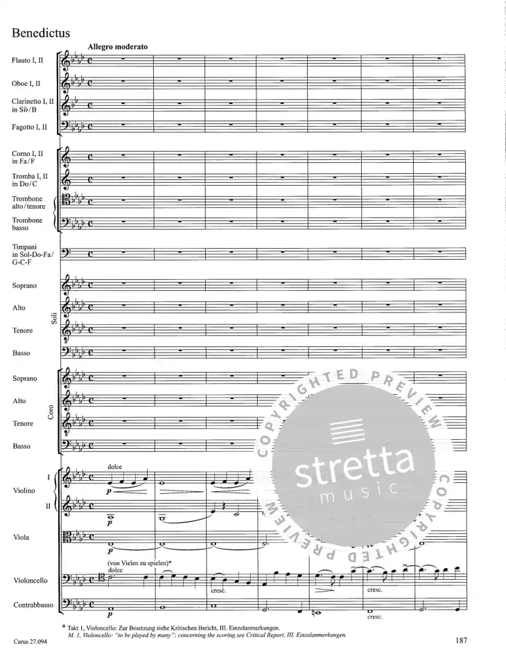 A. Bruckner: Messe f-Moll, 4GesGchOrch (Part) (4)