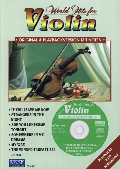 World Hits for Violin, Viol (+CD)