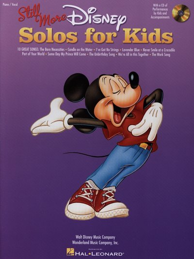 Still More Disney Solos for Kids, Ges (+OnlAudio)