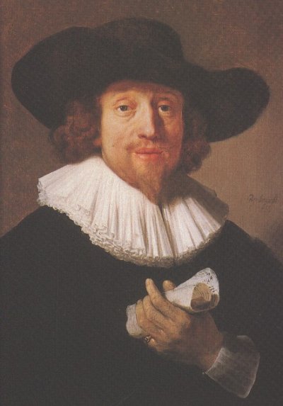 Bildnis eines Musikers, vermutlich Heinrich Schütz