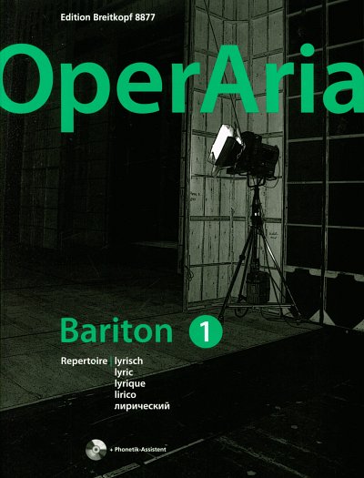 OperAria 1 - Bariton (lyrisch), GesKlav (+CD)