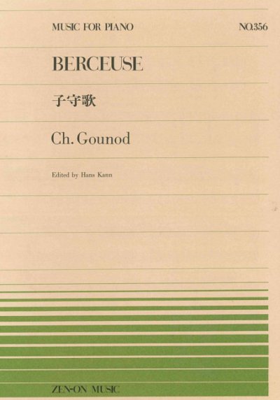 C. Gounod: Berceuse 356, Klav