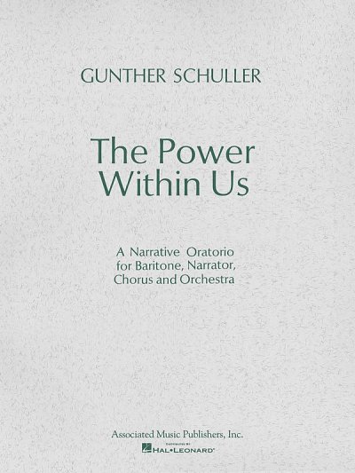 G. Schuller: The Power Within Us, Sinfo (Part.)