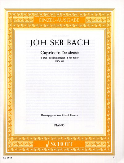 J.S. Bach: Capriccio B-Dur BWV 992 , Klav