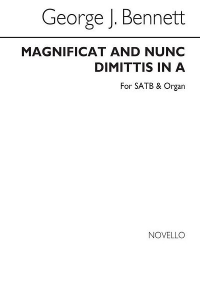 Magnificat And Nunc Dimittis In A, GchOrg (Bu)