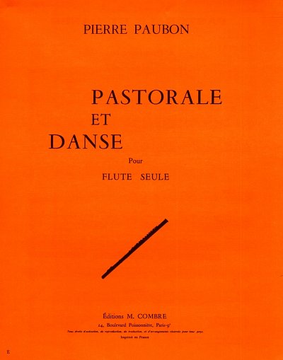 P. Paubon: Pastorale et danse, Fl