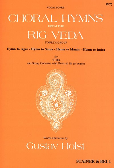 G. Holst: Choral Hymns from 'The Rig Veda' 4, Mch4Klav (KA)