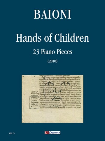 P. Baioni: Hands of Children, Klav