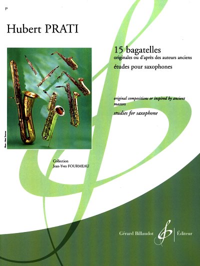 H. Prati: 15 Bagatelles - Etudes, Sax