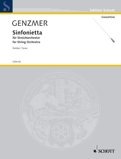 DL: H. Genzmer: Sinfonietta, Stro (Part.)